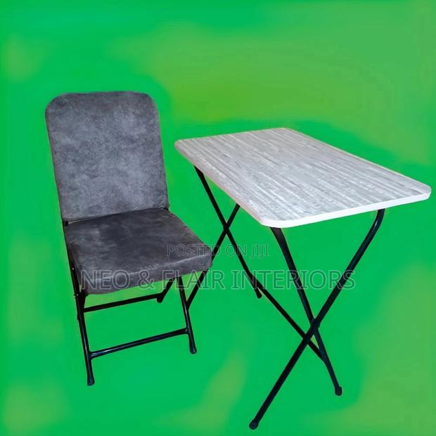 Foldable Study Table and a Cushioned Seat - thumbnail 2