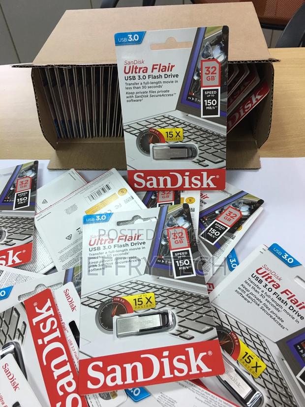 Pen Drive Sandisk Ultra Flair 32GB Flash Drive - main view