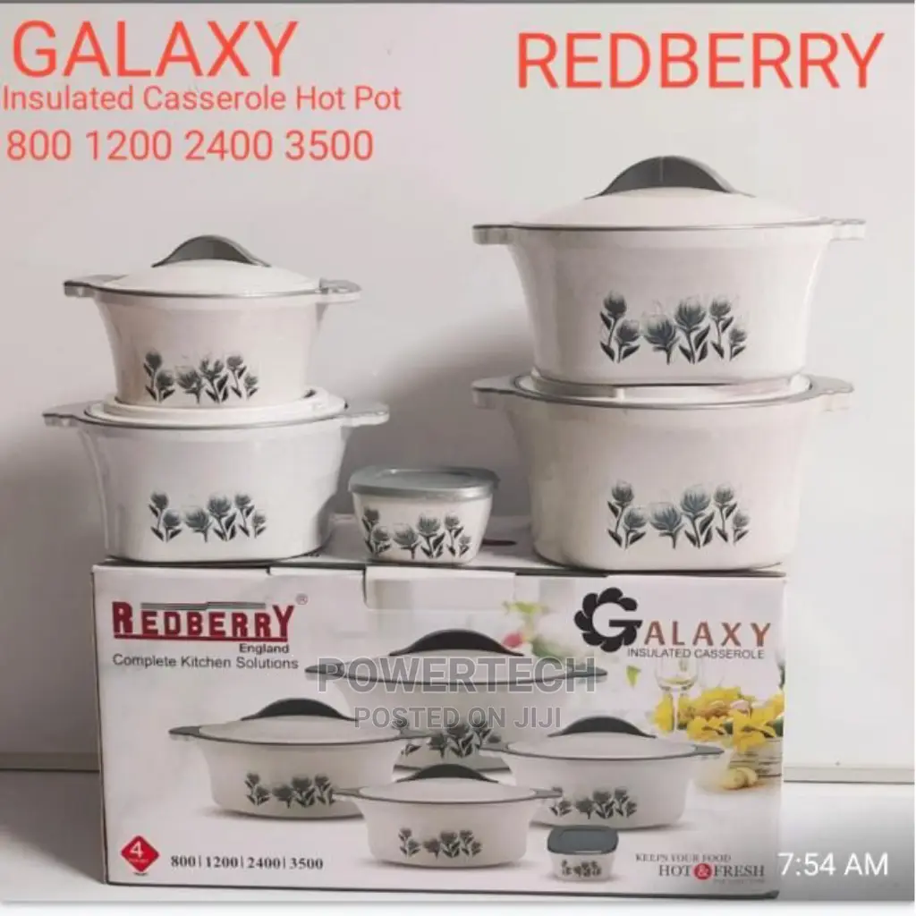 Set of 4 Galaxy Hotpots 2200/=