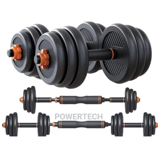 6 in 1 Dumbells and Kettle Bell - 20kg