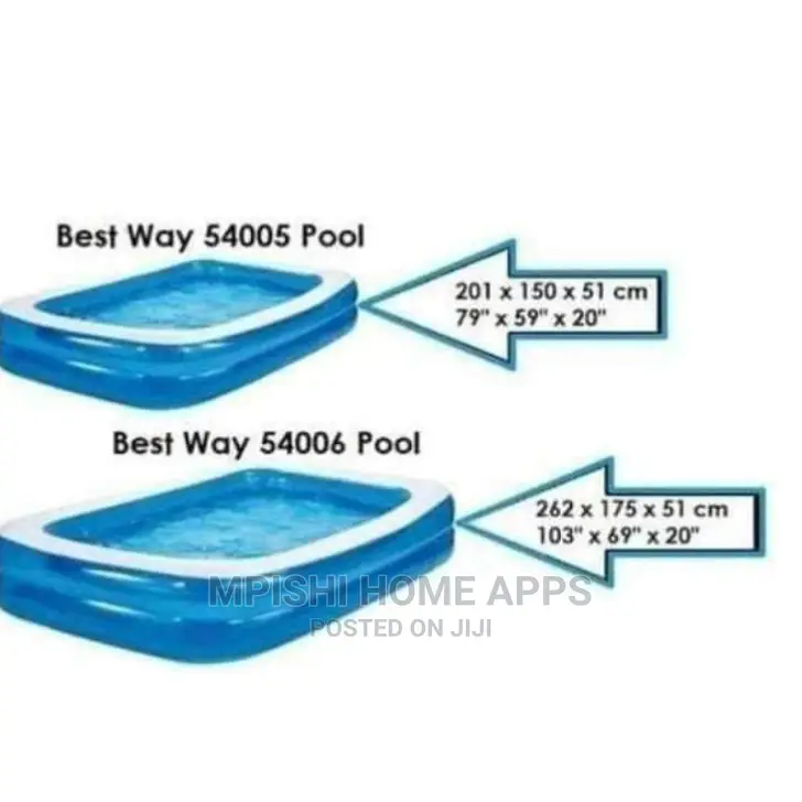 Inflatable Swimming Pool 2.62m