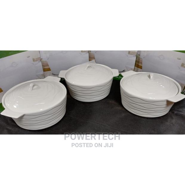 Casserole Same Size. Each at 1300/=
