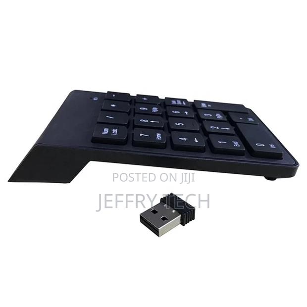 Portable Small-Size 2.4ghz Wireless Numeric Keypad Numpad 18 - thumbnail 3