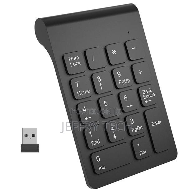 Mini 2.4ghz Wireless Numeric Keypad Numpad 18 Keys Digital K