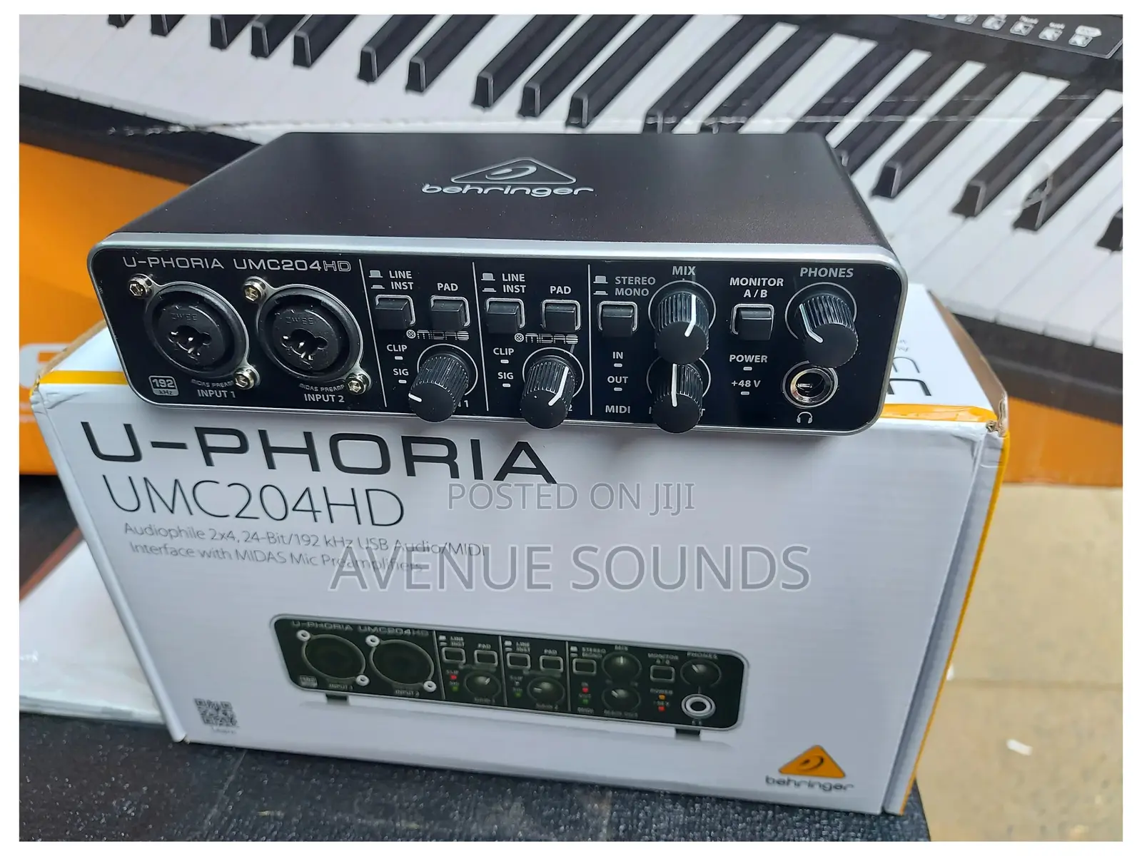 Umc204hd Behringer Soundcard Audio Interface