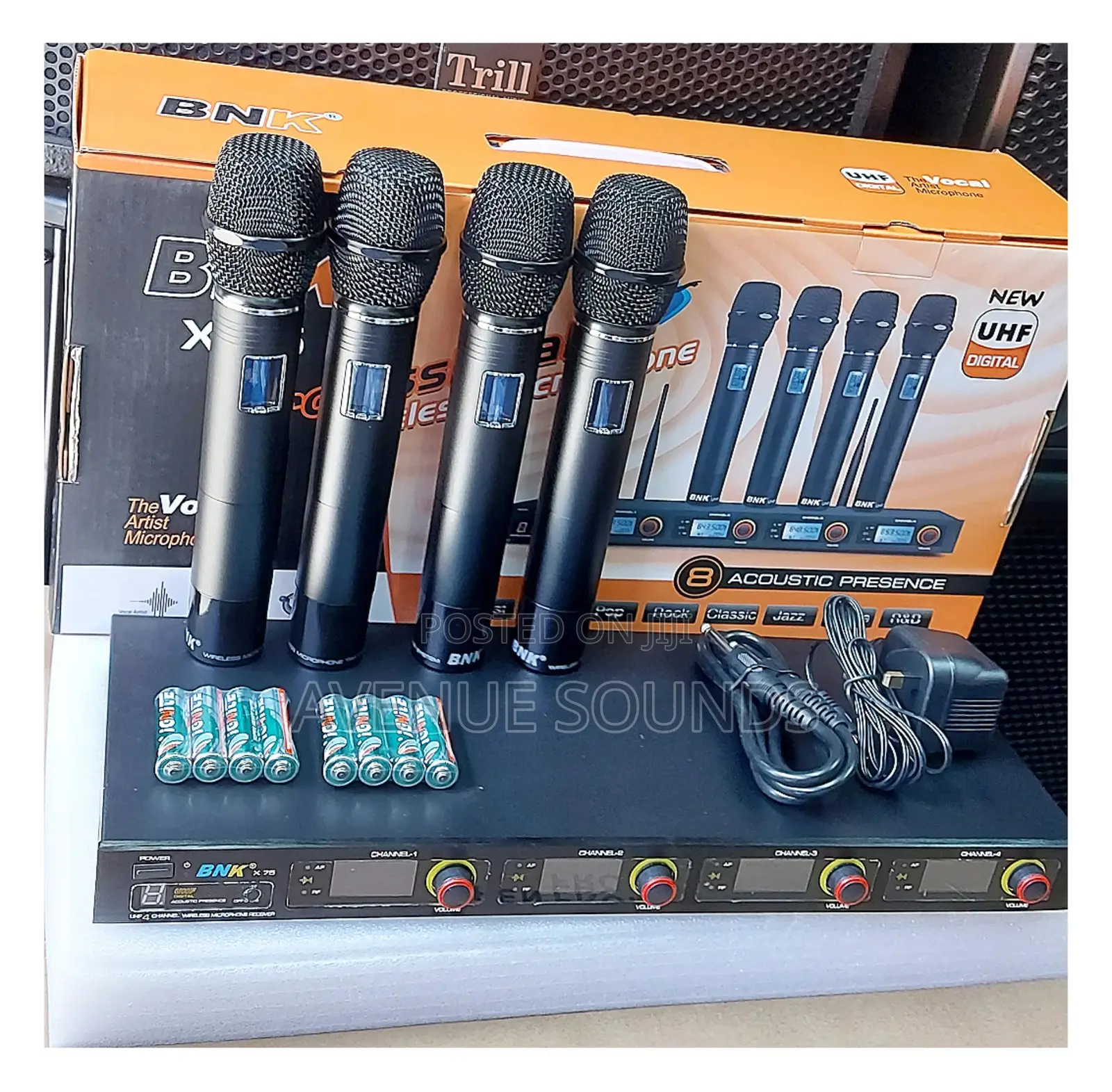 Bnk 4in1 Wireless Microphones
