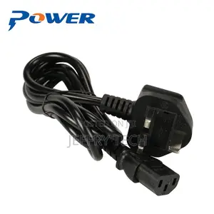 3 Pin Uk Plug Power Cable Three-pin British Standard Ac Powe