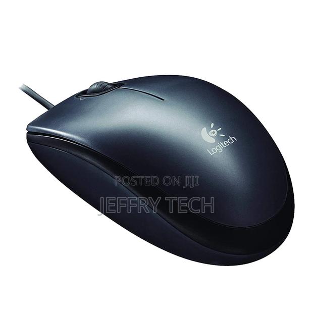 Logitech M90 1000DPI Wired USB Optical Mouse for PC Notebook - thumbnail 2