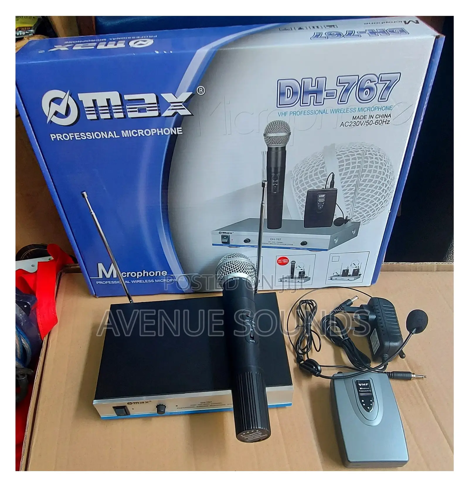 Max 3in1 Wireless Microphones