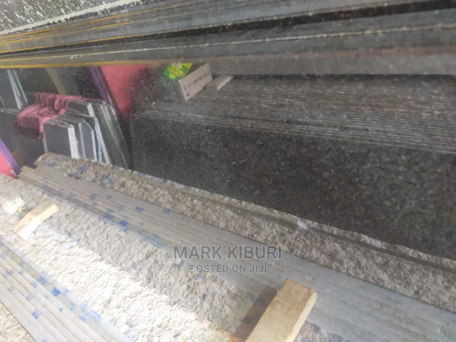 Black. Granite