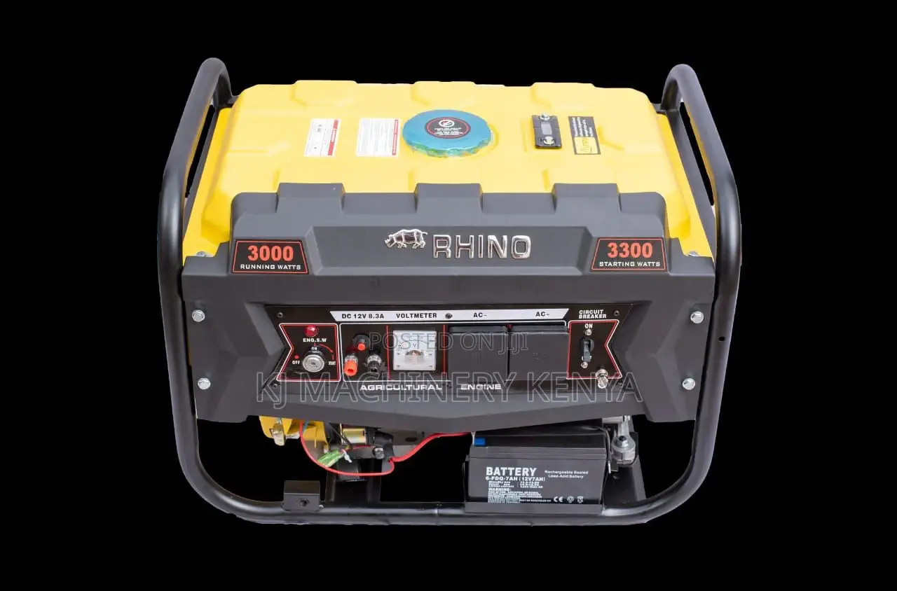 Rhino Liner 5.5kva Key Start Generator