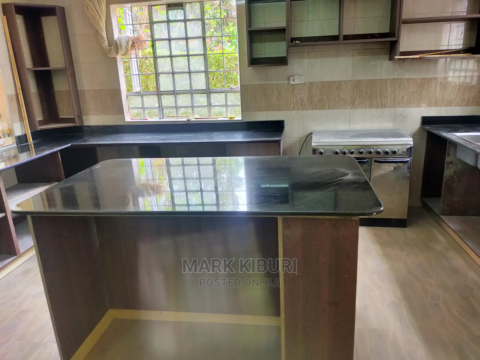 Black. Granite
