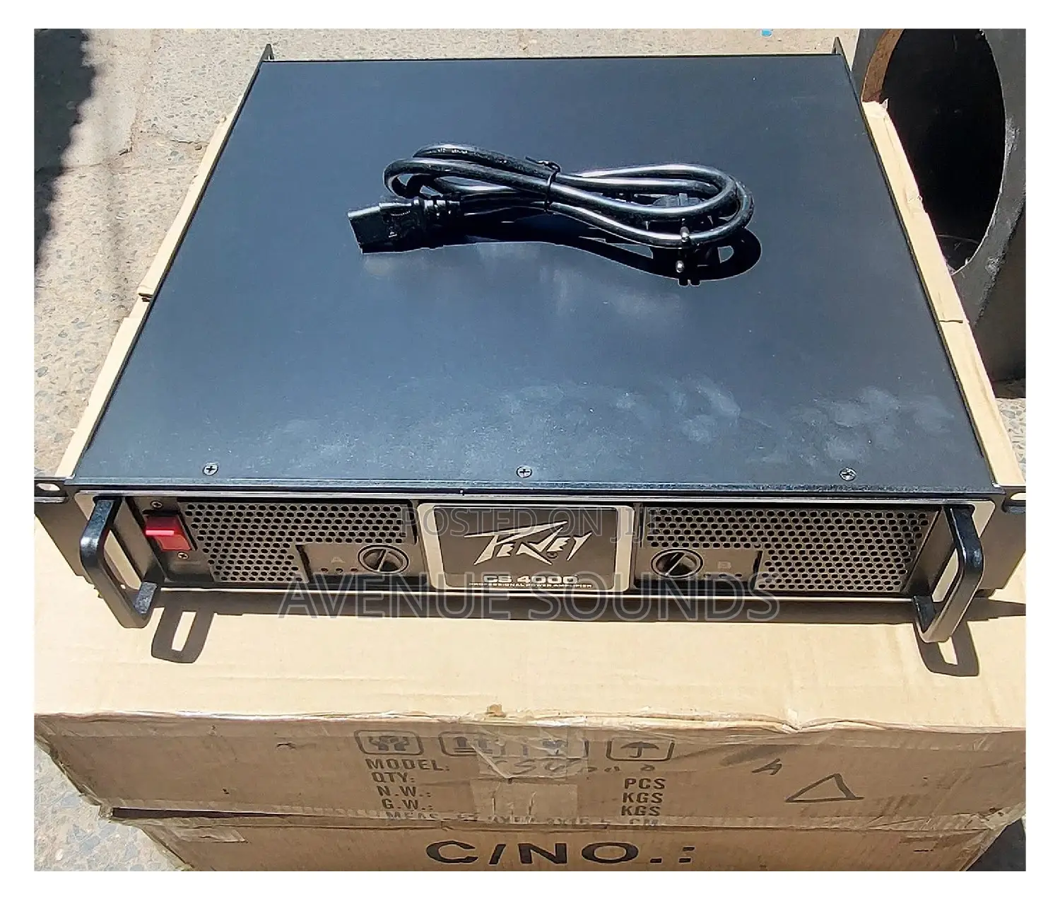 Peavey Cs4000 Amplifier