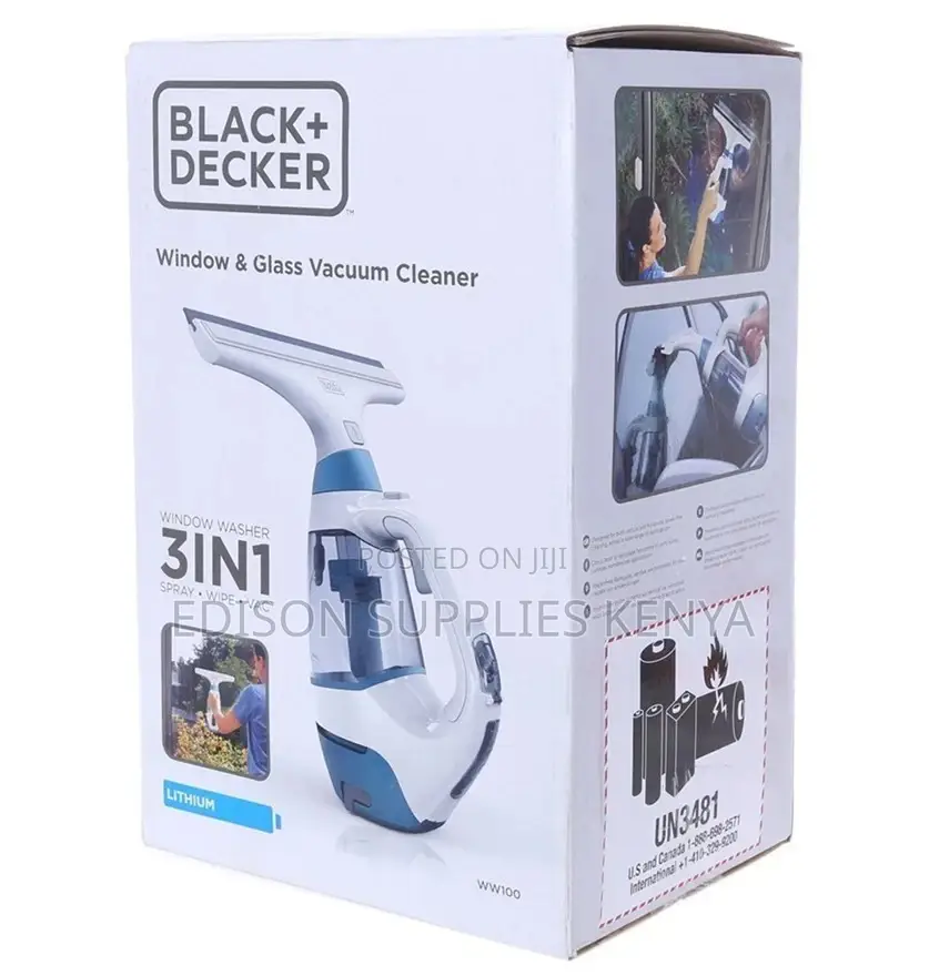 Window Cleaner Black & Decker Glass Vacuum Cleaner