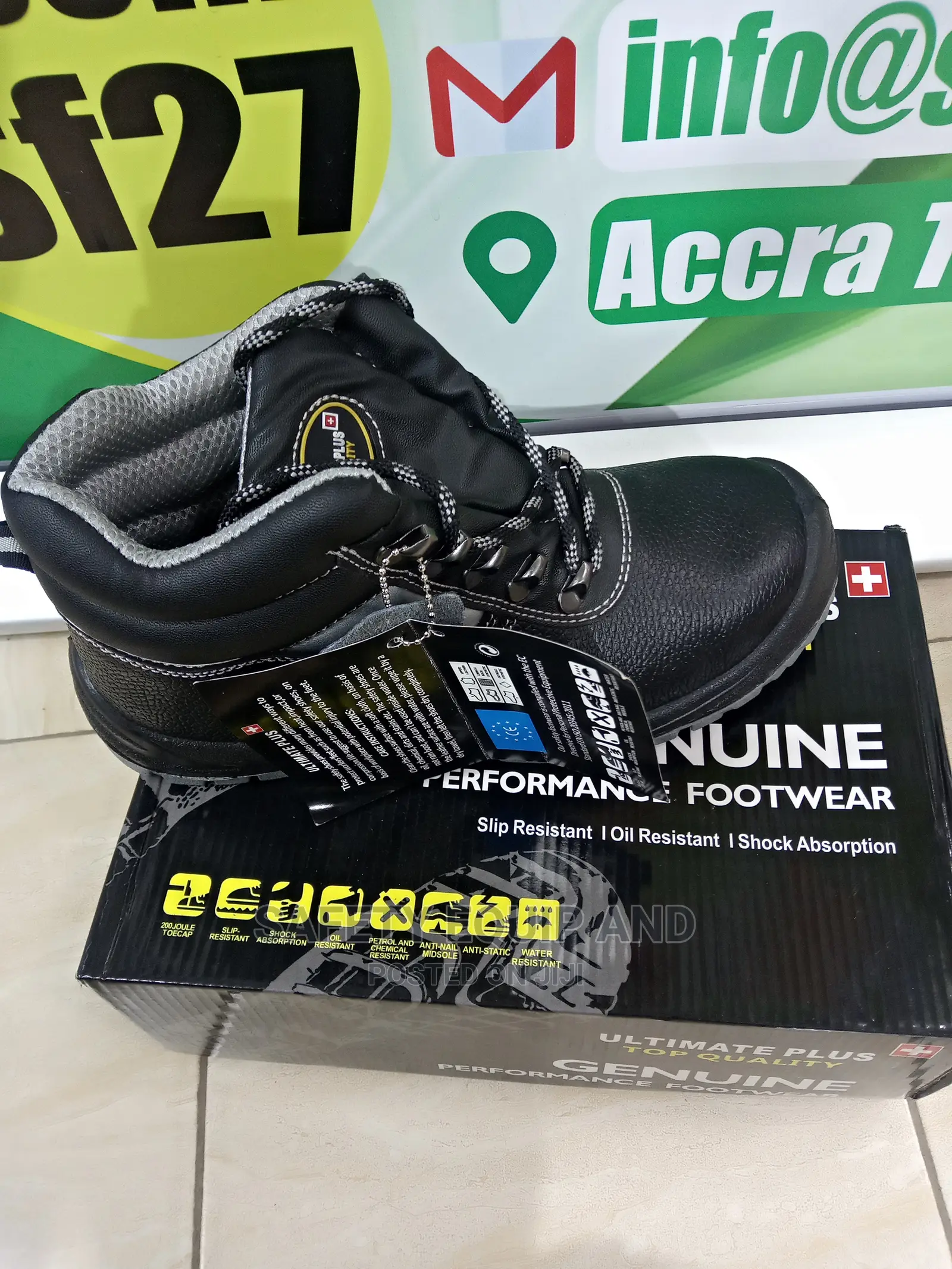 Safety Boots in Stock!(Top Quality Ultimate Plus)