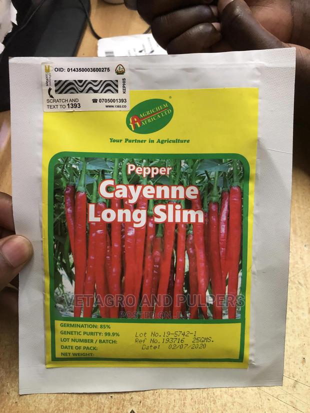 Pili Pili Seeds (Cayenne) 25gm - main view