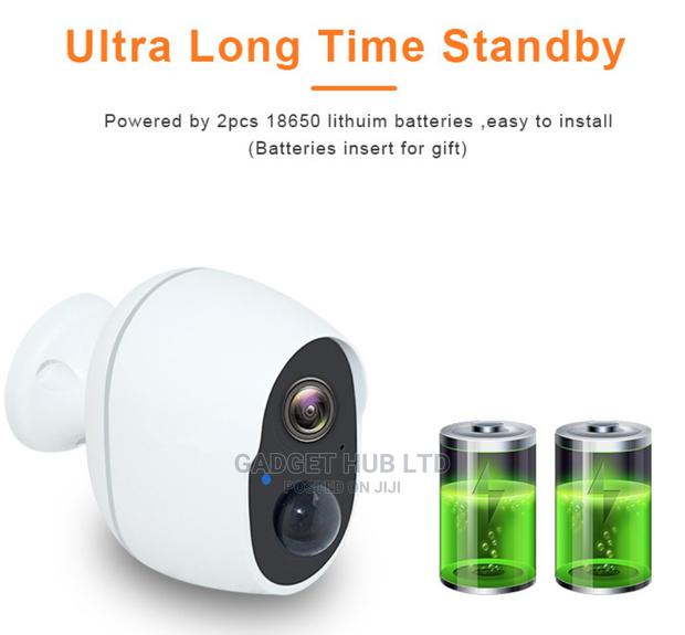 1 Month Battery Wireless CCTV Camera Longlife - Tuya Smart