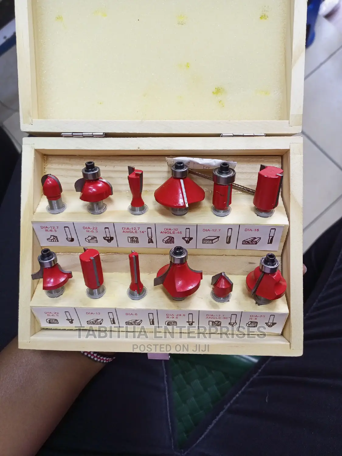 12pc Router Bit