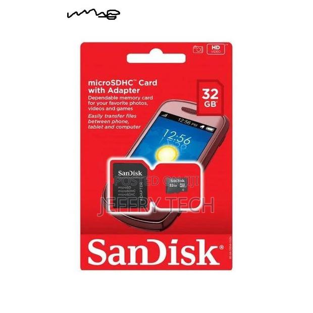 Sandisk 32GB, Micro SD - Black - thumbnail 3