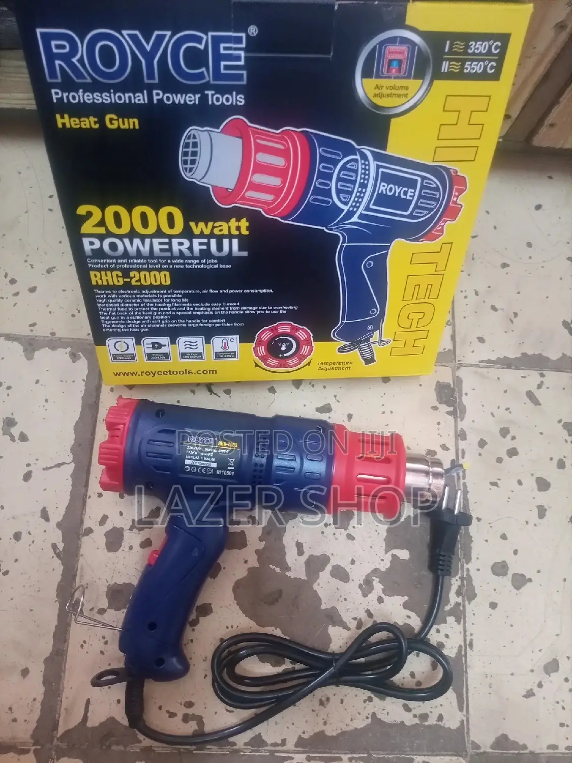 Royce Heat Gun 2000w