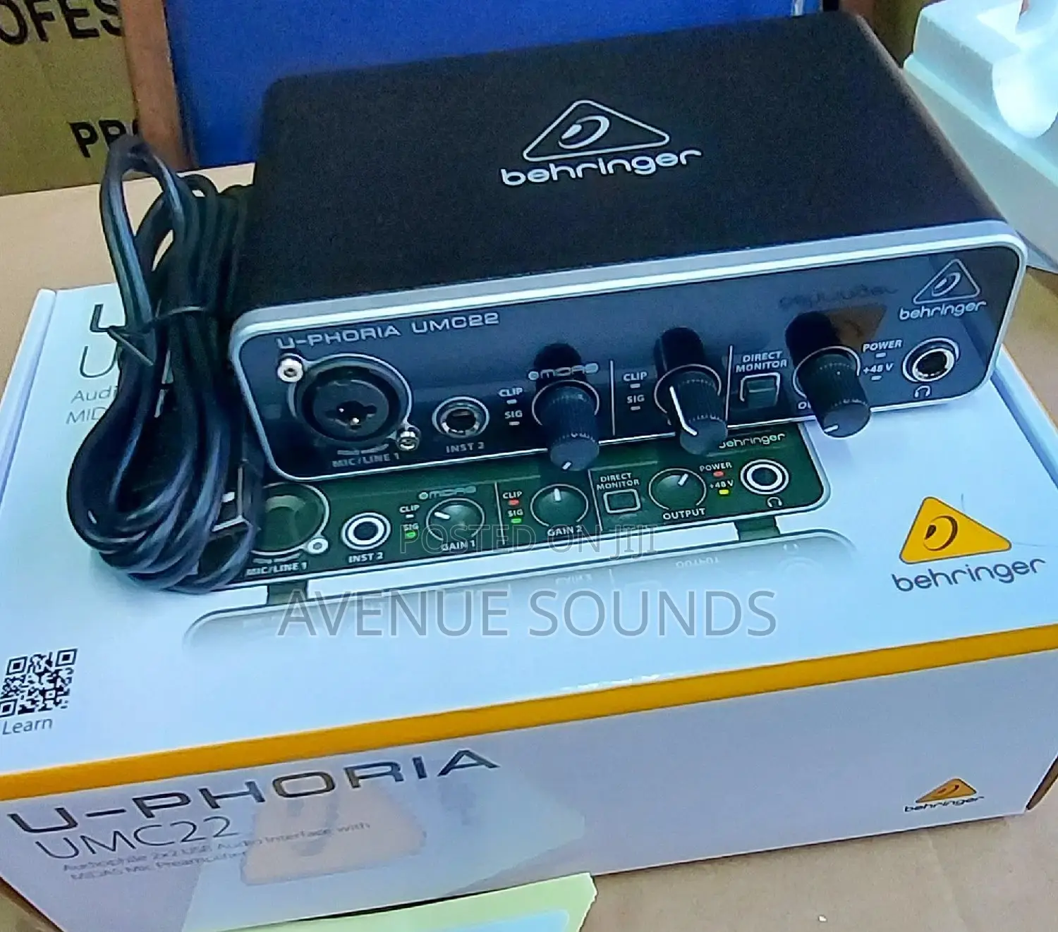 UMC22 Soundcard Audio Interface