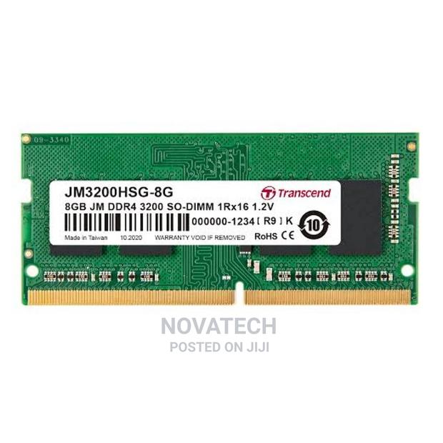 Transcend Laptop Ram Ddr4 8gb 3200