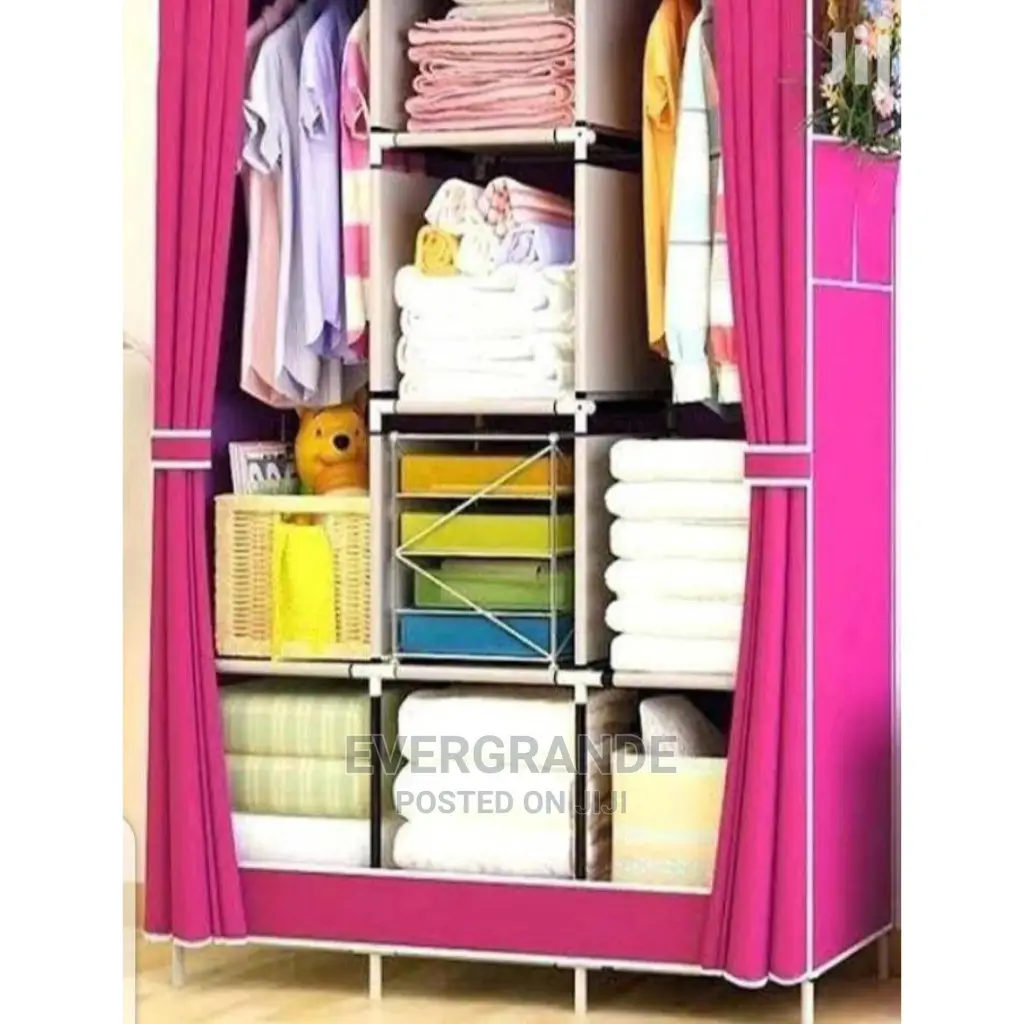 Wardrobe ,Wardrobe Metallic 3 Column Wardrobe