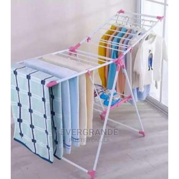 Portable Clothes Hanging Rack - main view