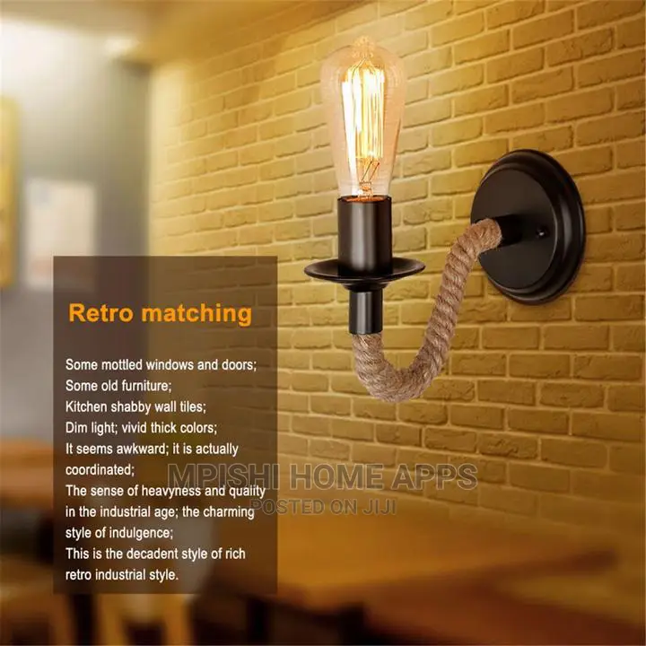 Rope Wall Light