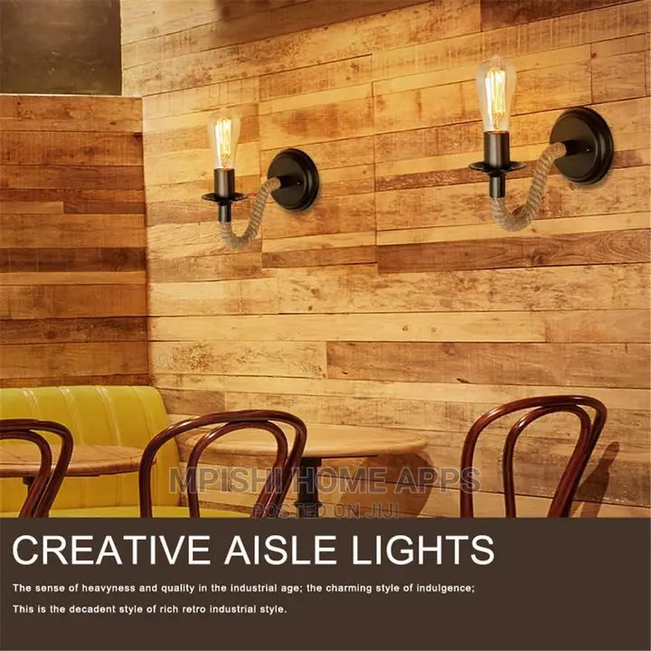 Rope Wall Light