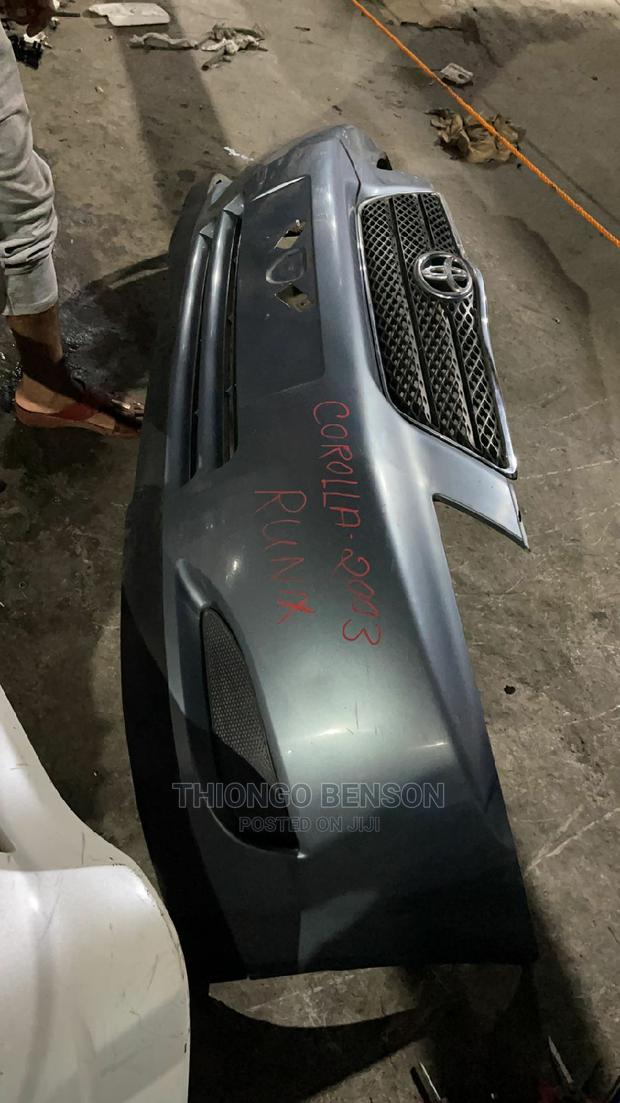 Toyota Runnx Front Bumper - main view