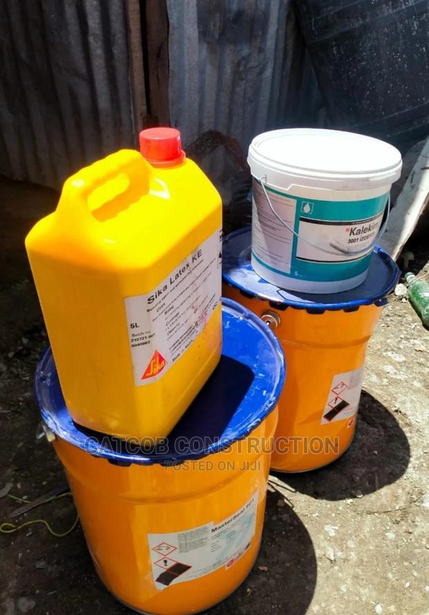 Leaking Retaining Wall Repair - main view