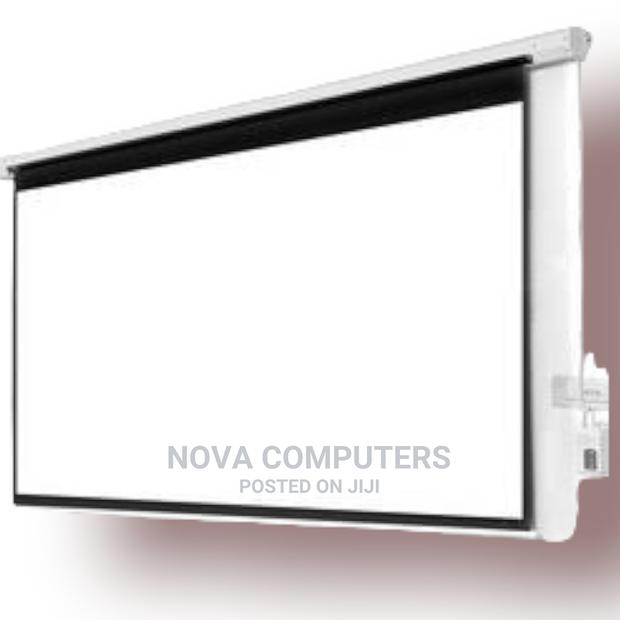 Electric Projector Screen 120×120" - main view