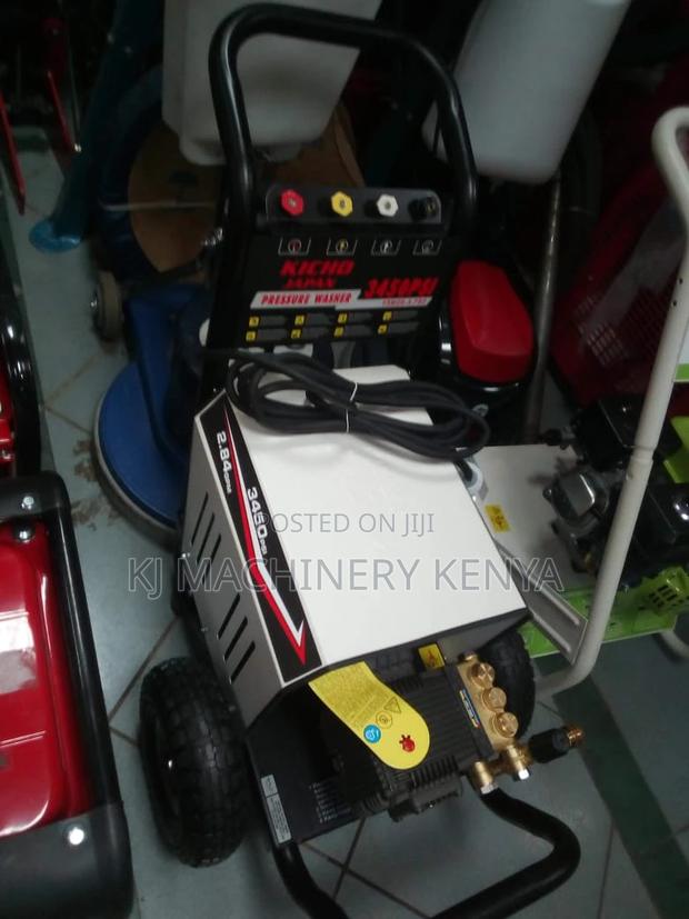 3450psi Kicho Car Wash Machine Single Phase Motor