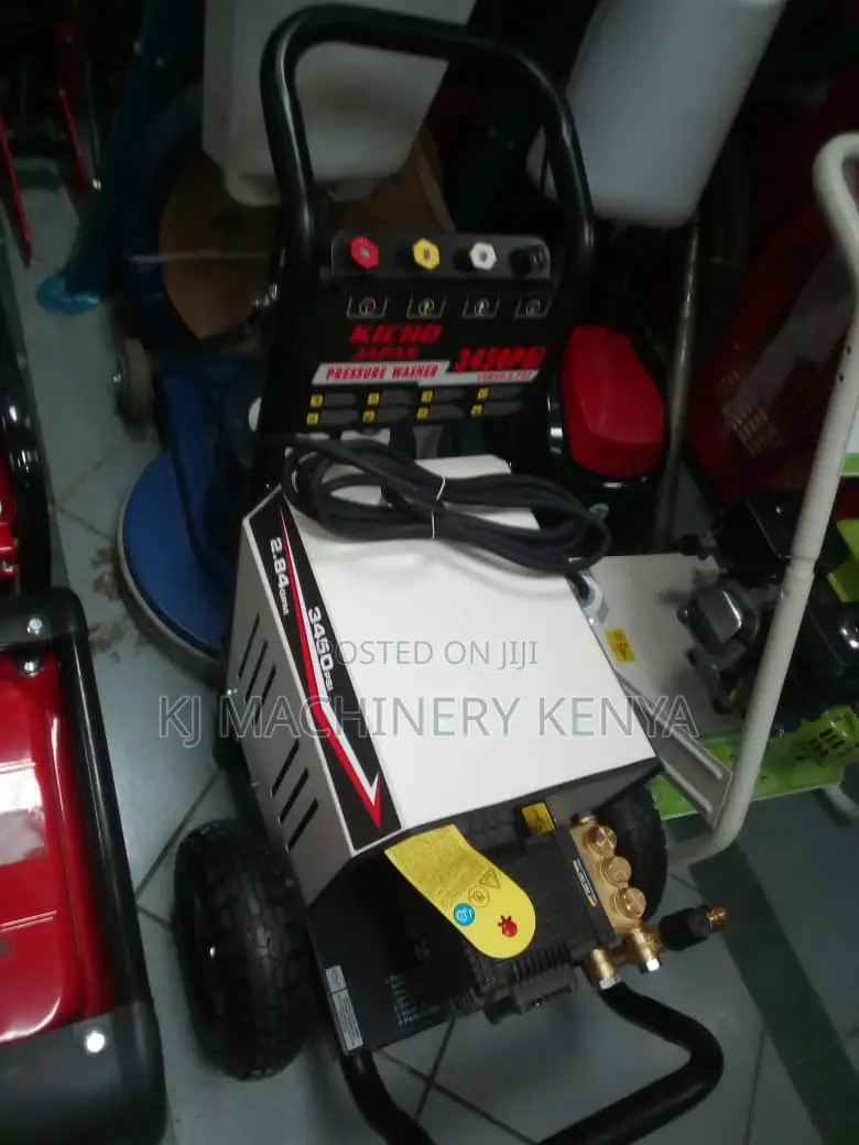 3450psi Kicho Car Wash Machine Single Phase Motor