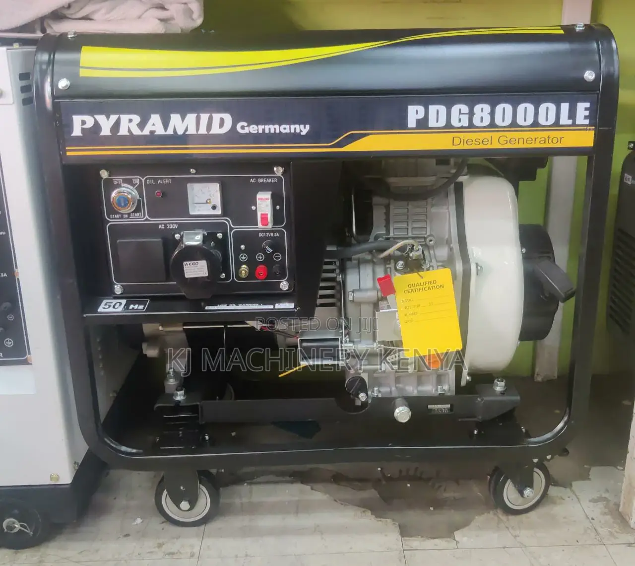 Pyramid Generator Open Type 7kva