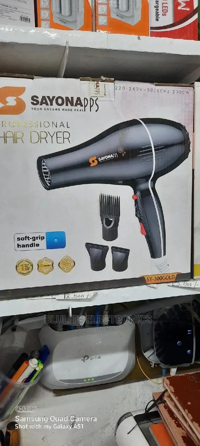 Sayonapps Professional Hair Dryer