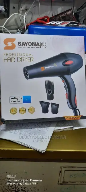 Sayonapps Professional Hair Dryer