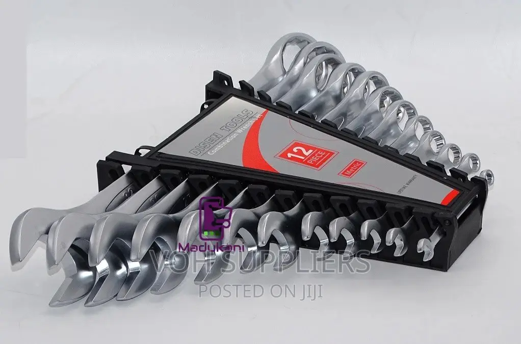 12pc Chrome Set Spanner