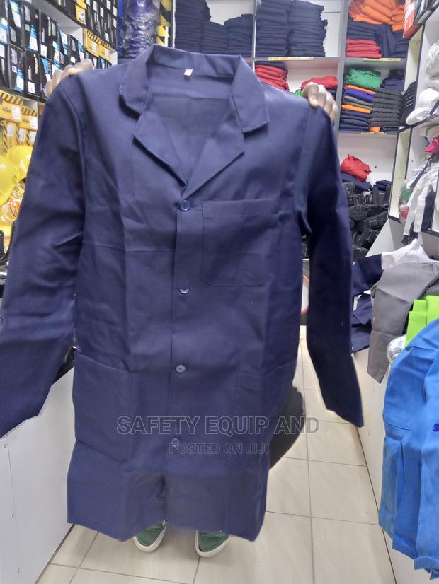 Long Sleeved Safety Industrial Dust Coat- Available in All C