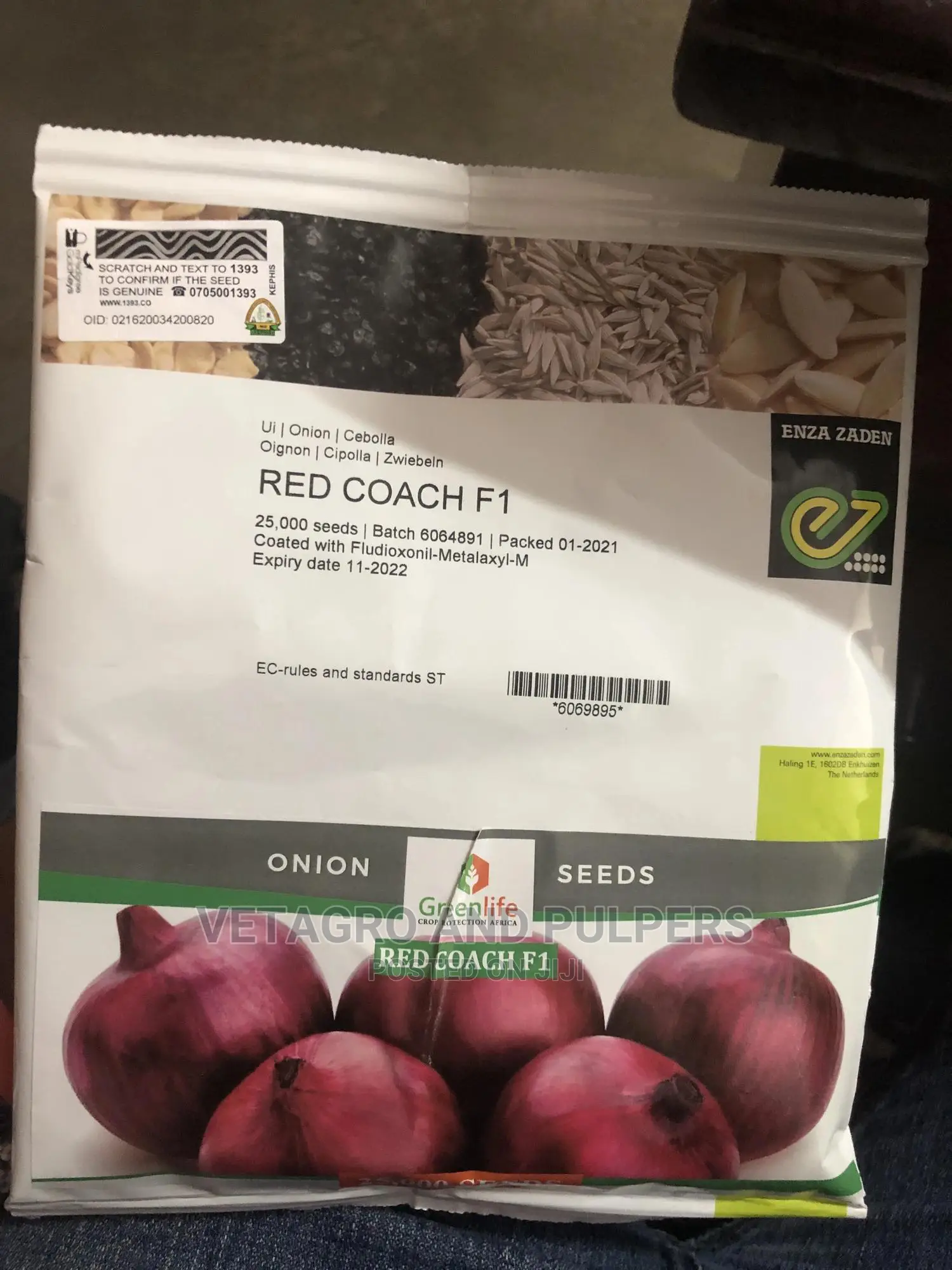 Red Coach F1 Hybrid Onions 25,000 Seeds (100gm)