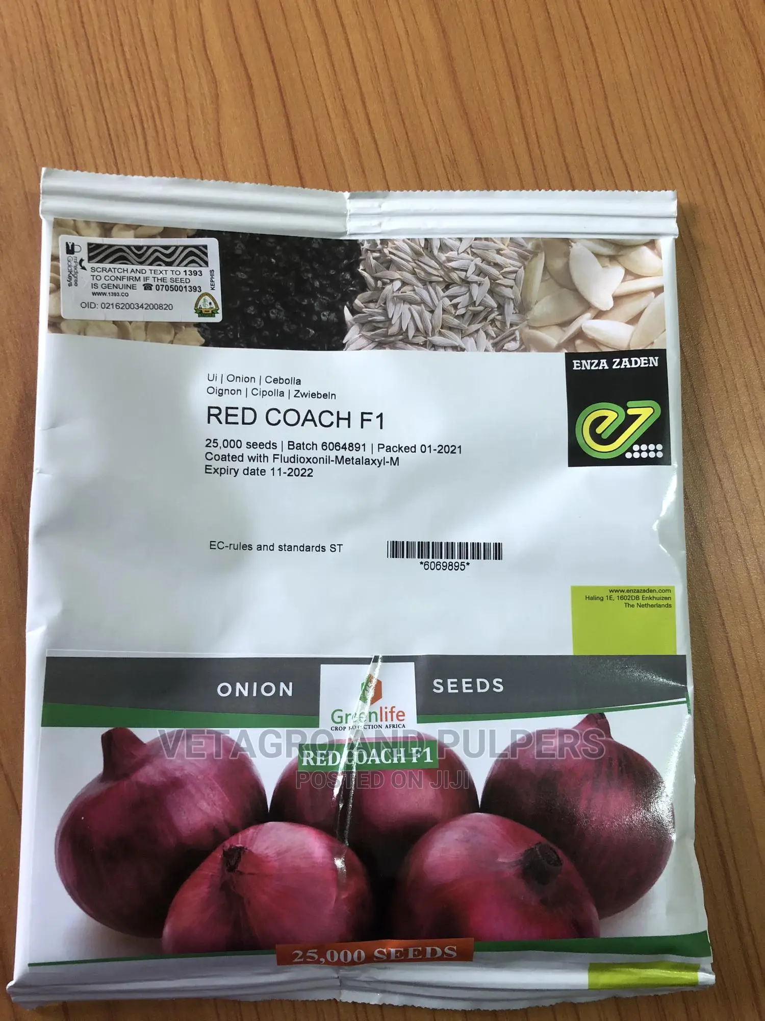 Red Coach F1 Hybrid Onions 25,000 Seeds (100gm)