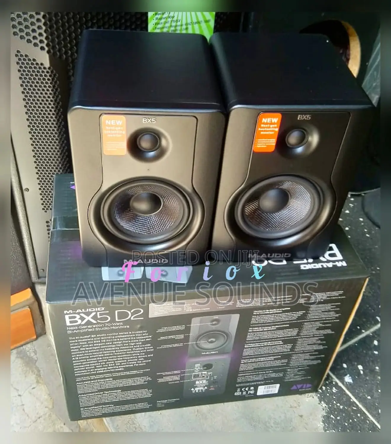 Bx5 D2 M-Audio Studio Monitors