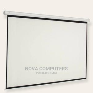 96"×96" Manual Projector Screen - thumbnail 2