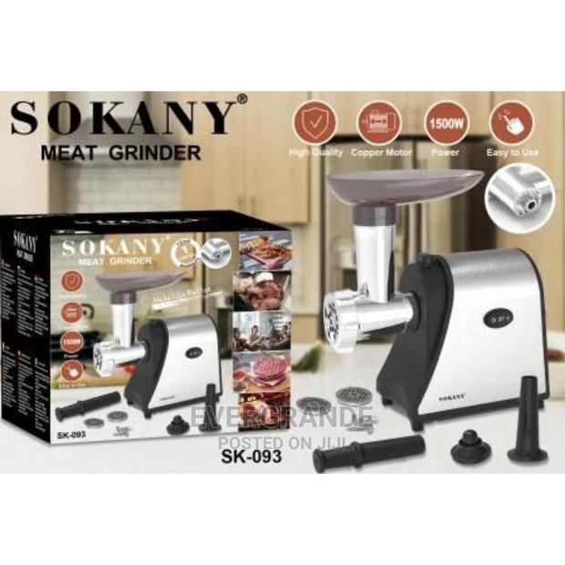2500watts. Sokany Meat Mincer - thumbnail 2