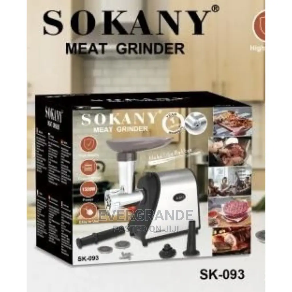 2500 Watts Sokany Meat Mincer