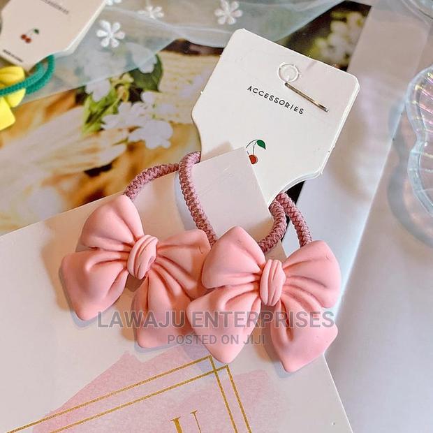 Bowknot Elastic Hair Bands (1 Pair) - thumbnail 5