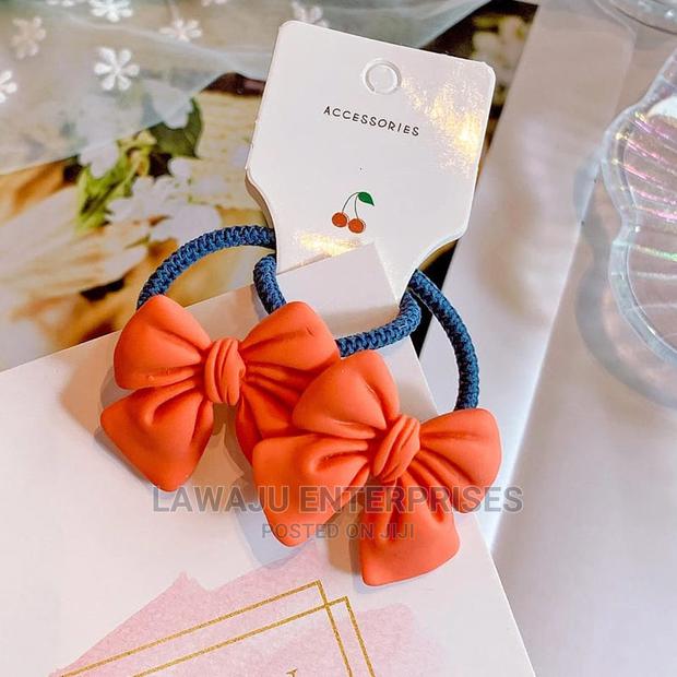Bowknot Elastic Hair Bands (1 Pair) - thumbnail 4