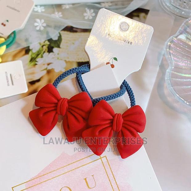 Bowknot Elastic Hair Bands (1 Pair) - thumbnail 3