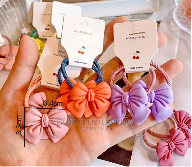 Bowknot Elastic Hair Bands (1 Pair) - thumbnail 11